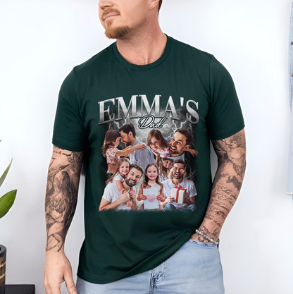 Custom Fathers Day Graphic T-shirt